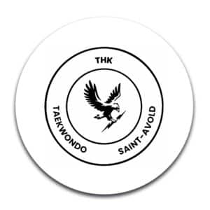 STICKER ROND - Taekwondo Hapkimudo Kwan Saint Avold - STI001