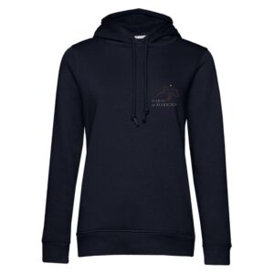 SWEAT A CAPUCHE (femme) – haras de marigny50 - Navy - BCW34B