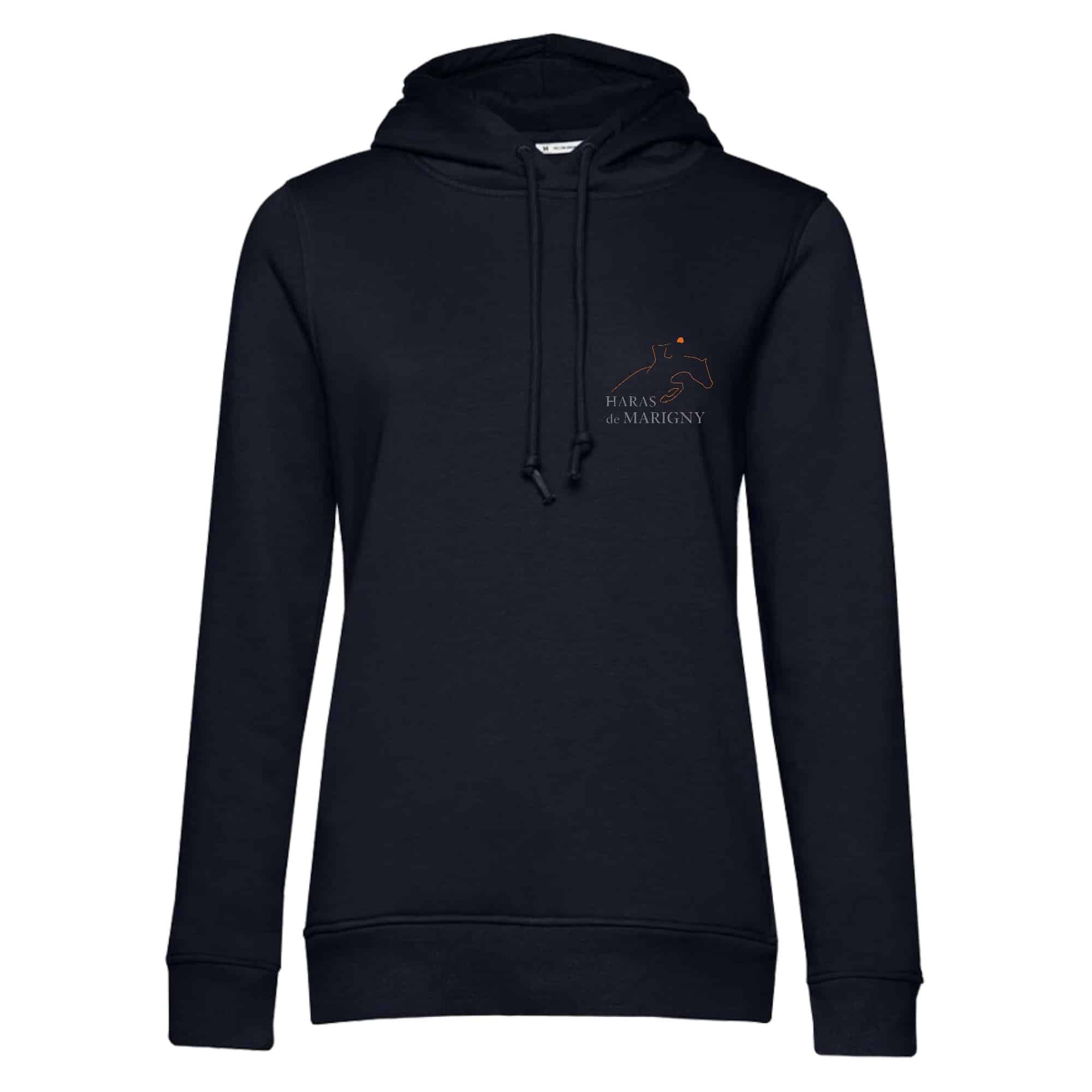 SWEAT A CAPUCHE (femme) – haras de marigny50 - Navy - BCW34B