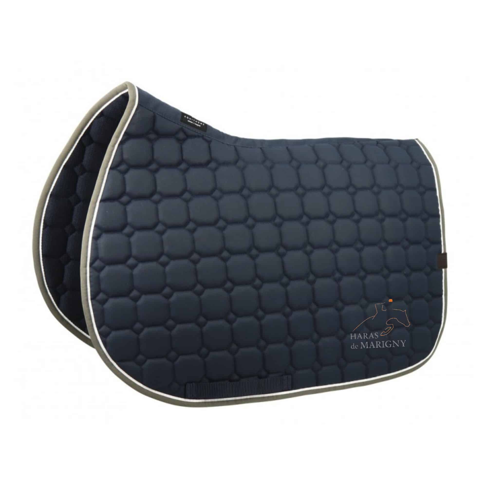 Tapis de selle Equithème "Orion" - haras de marigny50 - Navy - 20477