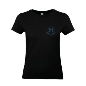 T-Shirt Bio Premium (femme) - Haras d'Hiroy - Noir - BC049