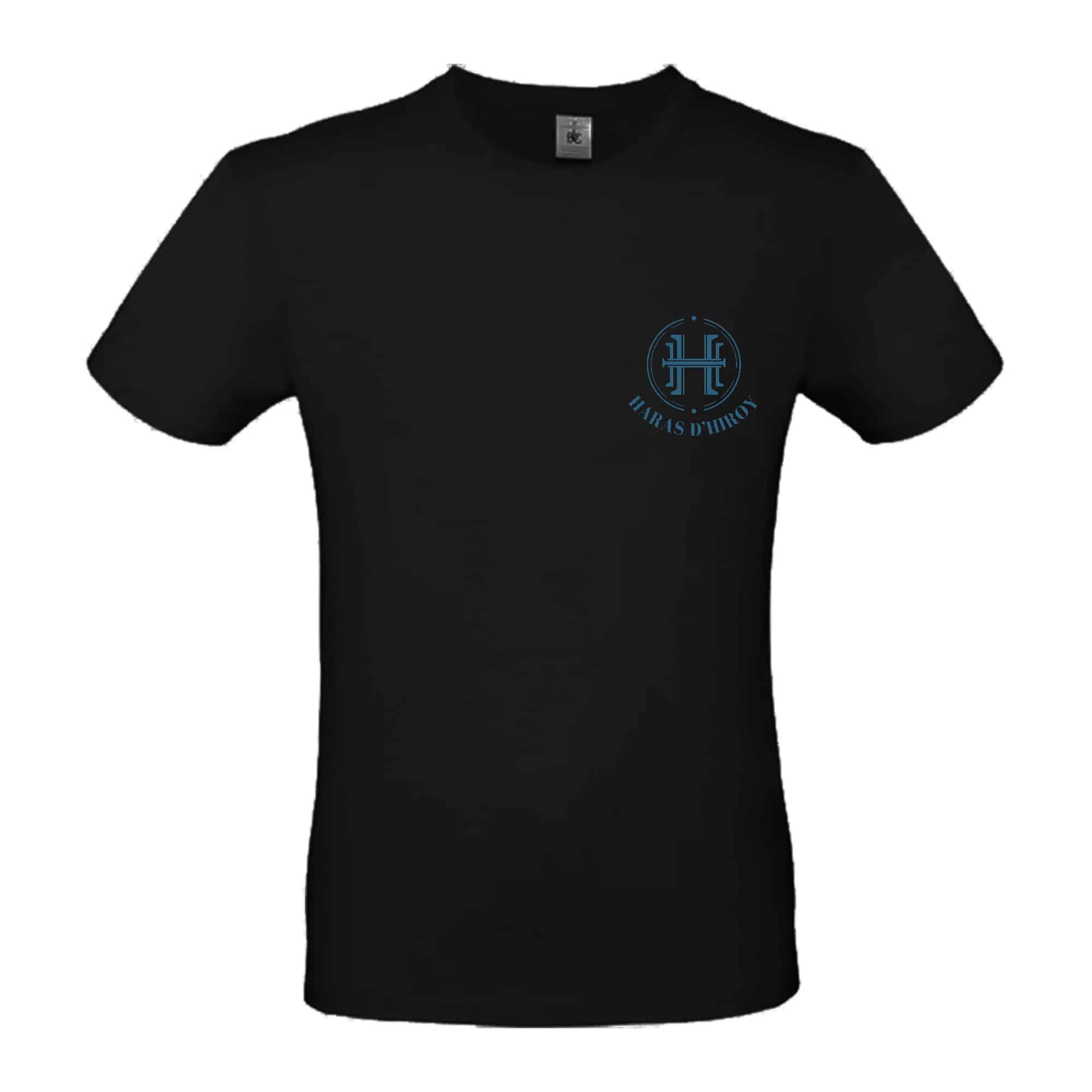 T-SHIRT (enfant) - Haras d'Hiroy - Noir - BC03TK