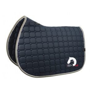 Tapis de selle Equithème "Orion" - ASSOCIATION FRANCAISE DU LUSITANIEN / WORKING EQUITATION FRANCE - Navy - 20477