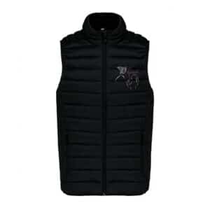 DOUDOUNE SANS MANCHES (enfant) - Écuries du Jannah - Noir - K6115