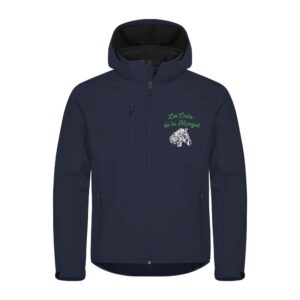 SOFTSHELL "Classic" (homme) - Les crins de la Margot - Navy - 0200912