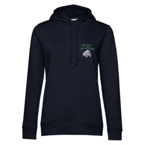 SWEAT A CAPUCHE (femme) – Les crins de la Margot - Navy - BCW34B