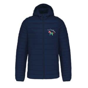 DOUDOUNE AVEC MANCHES ET CAPUCHE (homme) - Le Landreau Equitation - Navy - K6110