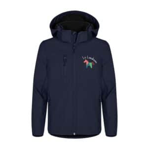 SOFTSHELL (enfant) -  Le Landreau Equitation - Navy - BC65