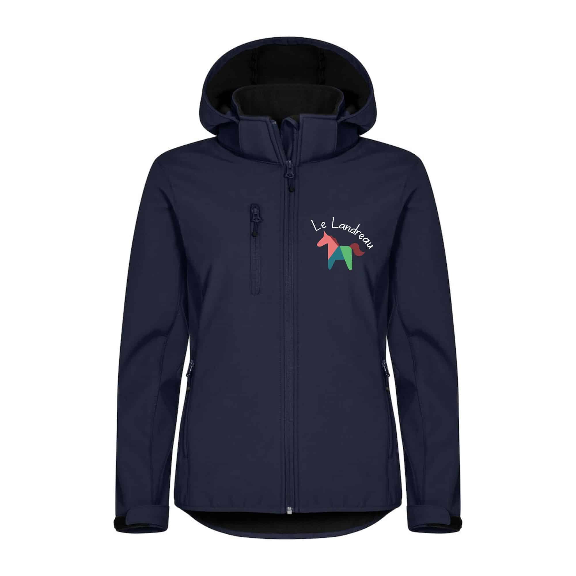SOFTSHELL "Classic" (femme) - Le Landreau Equitation - Navy - 0200917