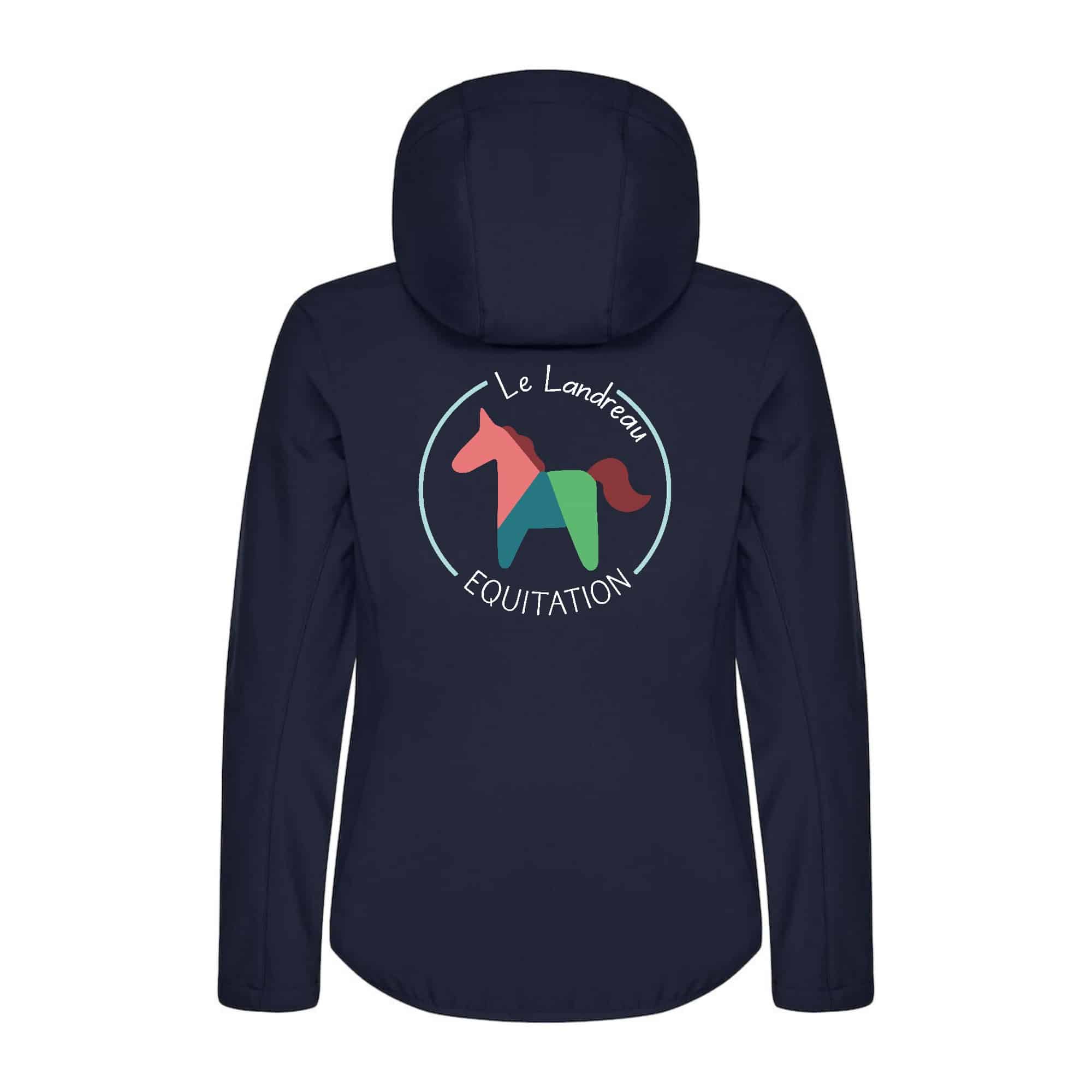 SOFTSHELL "Classic" (femme) - Le Landreau Equitation - Navy - 0200917 – Image 3
