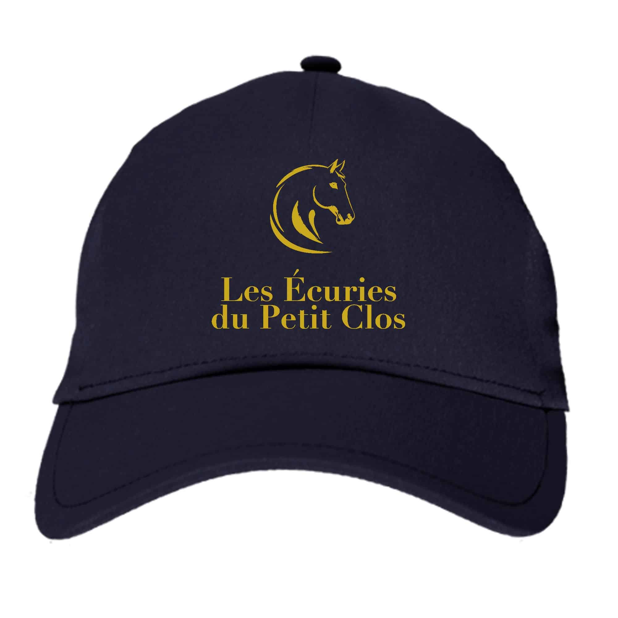 CASQUETTE - LES ECURIES DU PETIT CLOS - Navy - BF015
