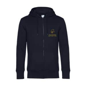 SWEAT ZIPPÉ (enfant) - LES ECURIES DU PETIT CLOS - Navy - K455