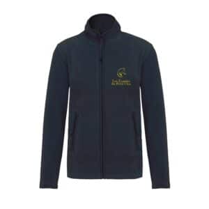Veste micropolaire zippée (enfant) – LES ECURIES DU PETIT CLOS - Navy – K920
