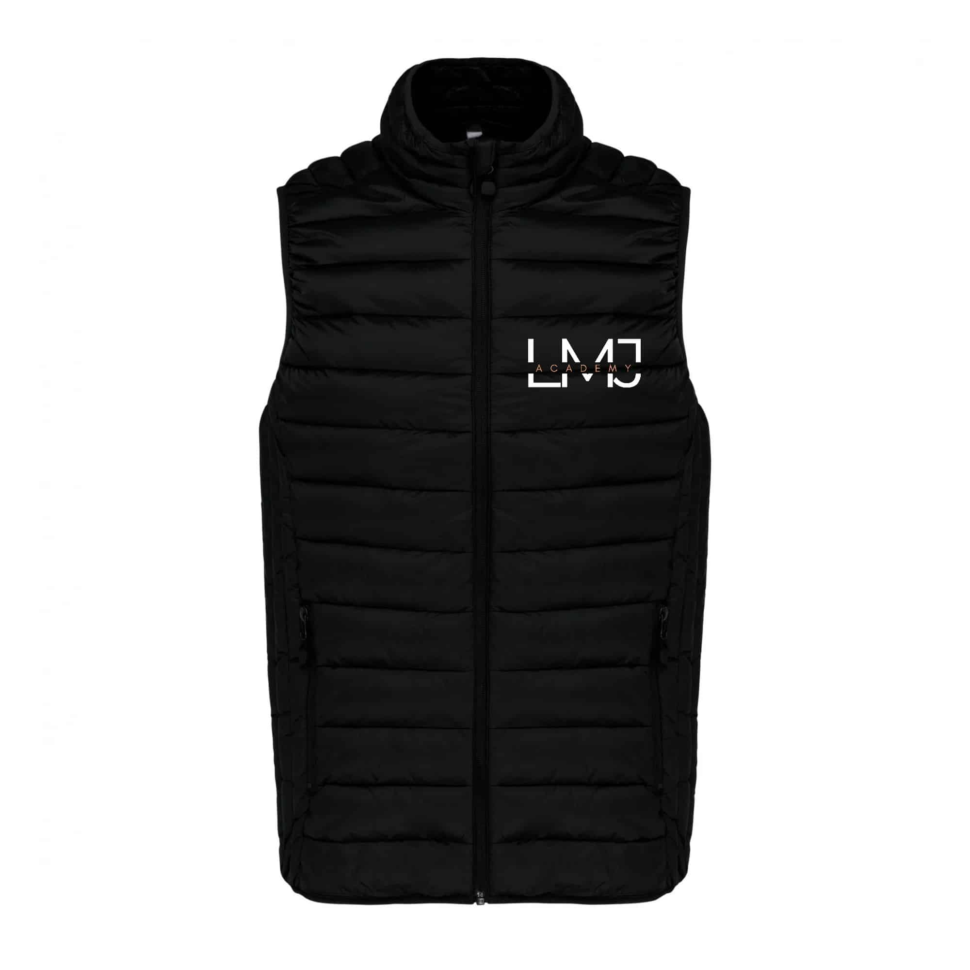DOUDOUNE SANS MANCHES (homme) - LMJ - Academy - Noir - K6113