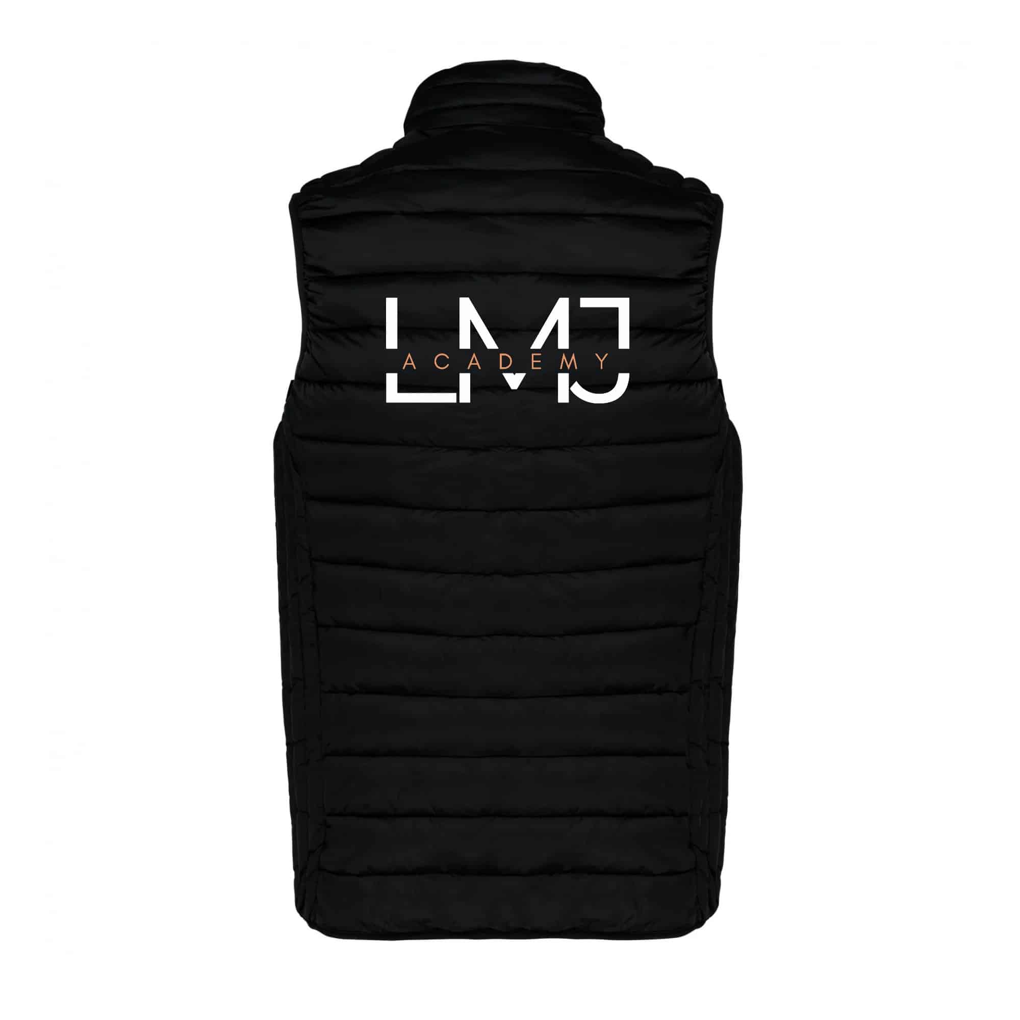 DOUDOUNE SANS MANCHES (homme) - LMJ - Academy - Noir - K6113 – Image 3