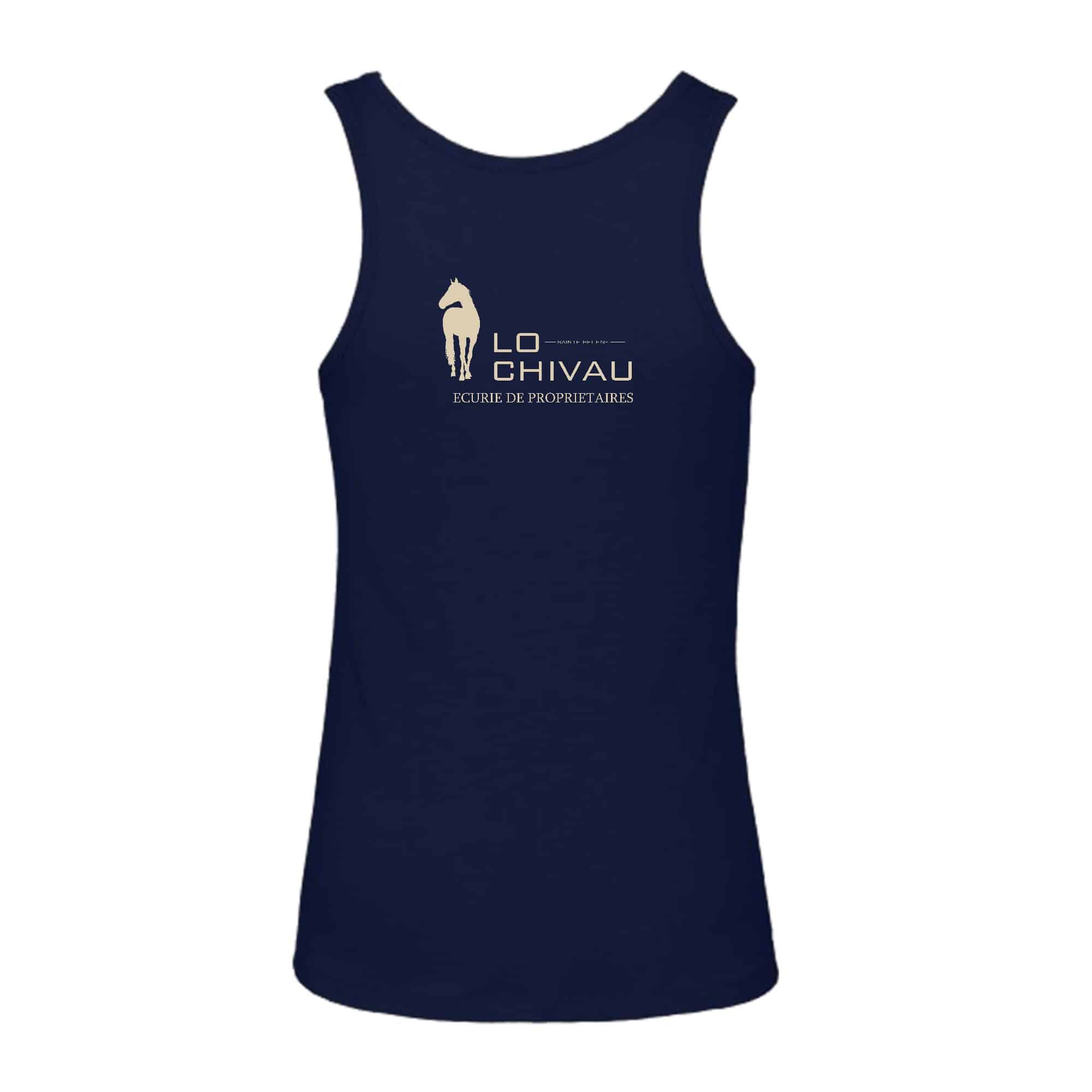 DEBARDEUR (femme) - ECURIE LO CHIVAU - Navy - BC073 – Image 3