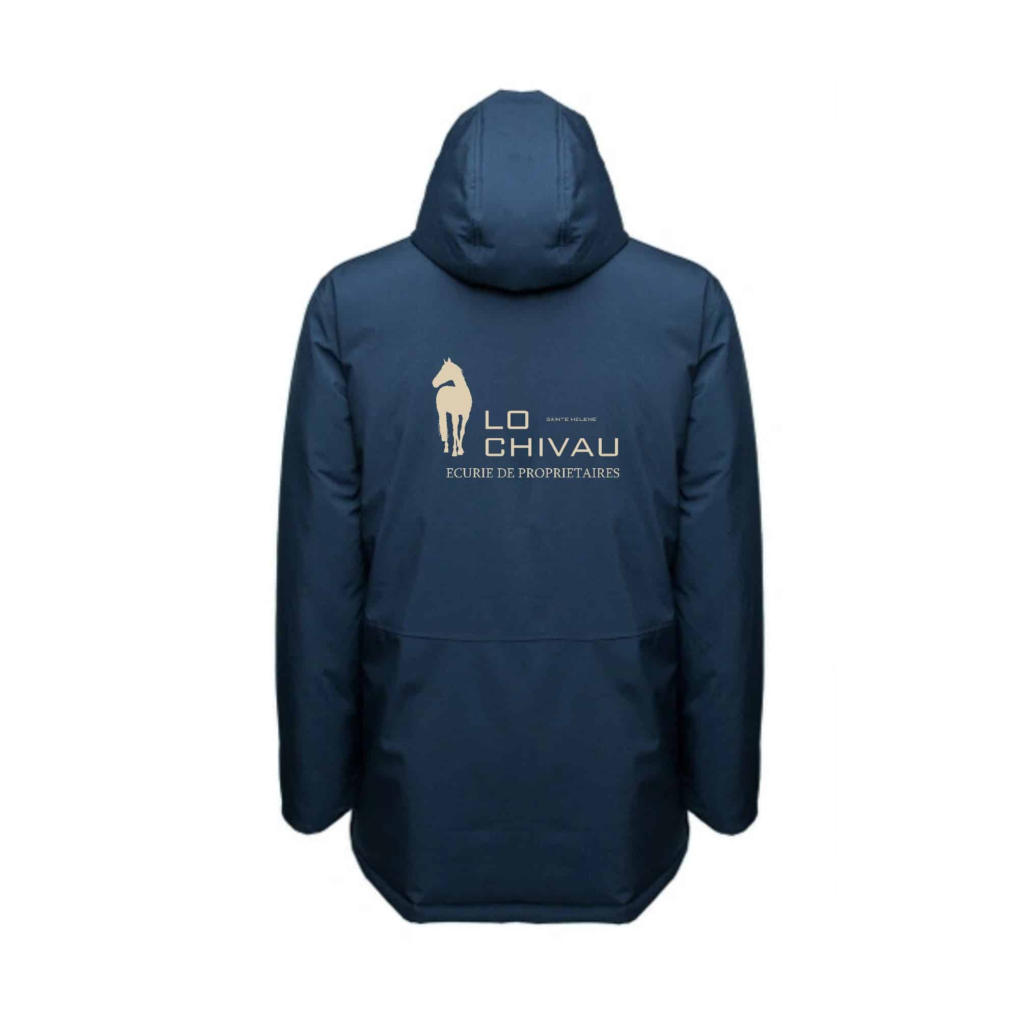 PARKA (unisexe) - ECURIE LO CHIVAU - Navy - PK543 – Image 3