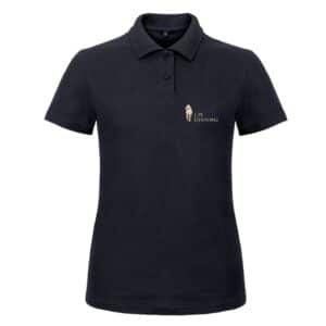 Polo premium (femme) - ECURIE LO CHIVAU - Navy - BCW463