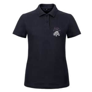 POLO (femme) - Les crins de la Margot - Navy - BCI1F