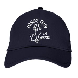 CASQUETTE - poney-club la Marfée - Navy - BF015