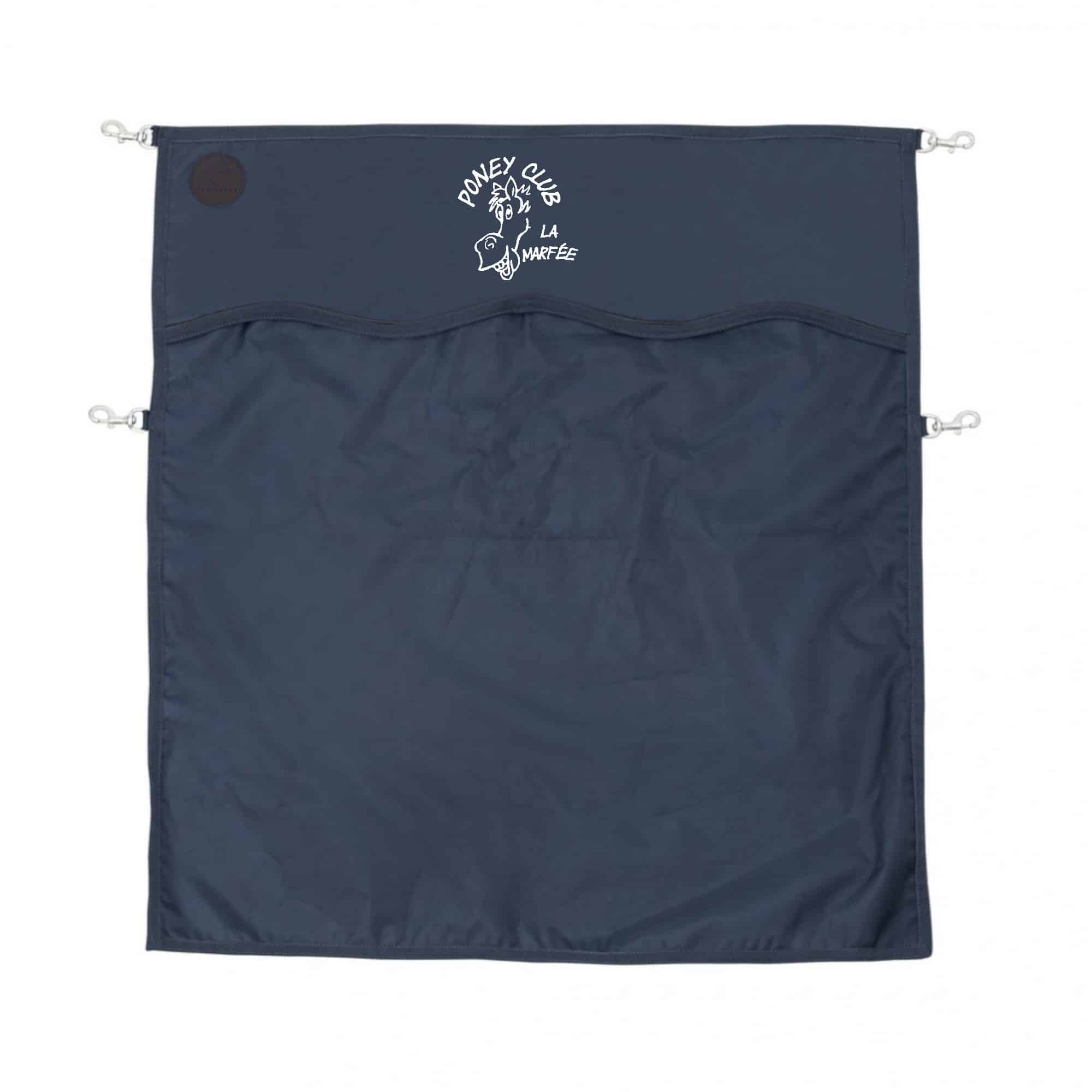 Rideau ou porte de box EQUITHÈME Premium - poney-club la Marfée - Navy - RP001