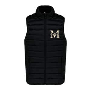 DOUDOUNE SANS MANCHES (enfant) - DOMAINE DE MERYS - Noir - K6115