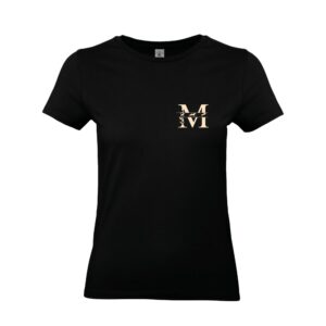 T-SHIRT (femme) - DOMAINE DE MERYS - Noir - BC04T