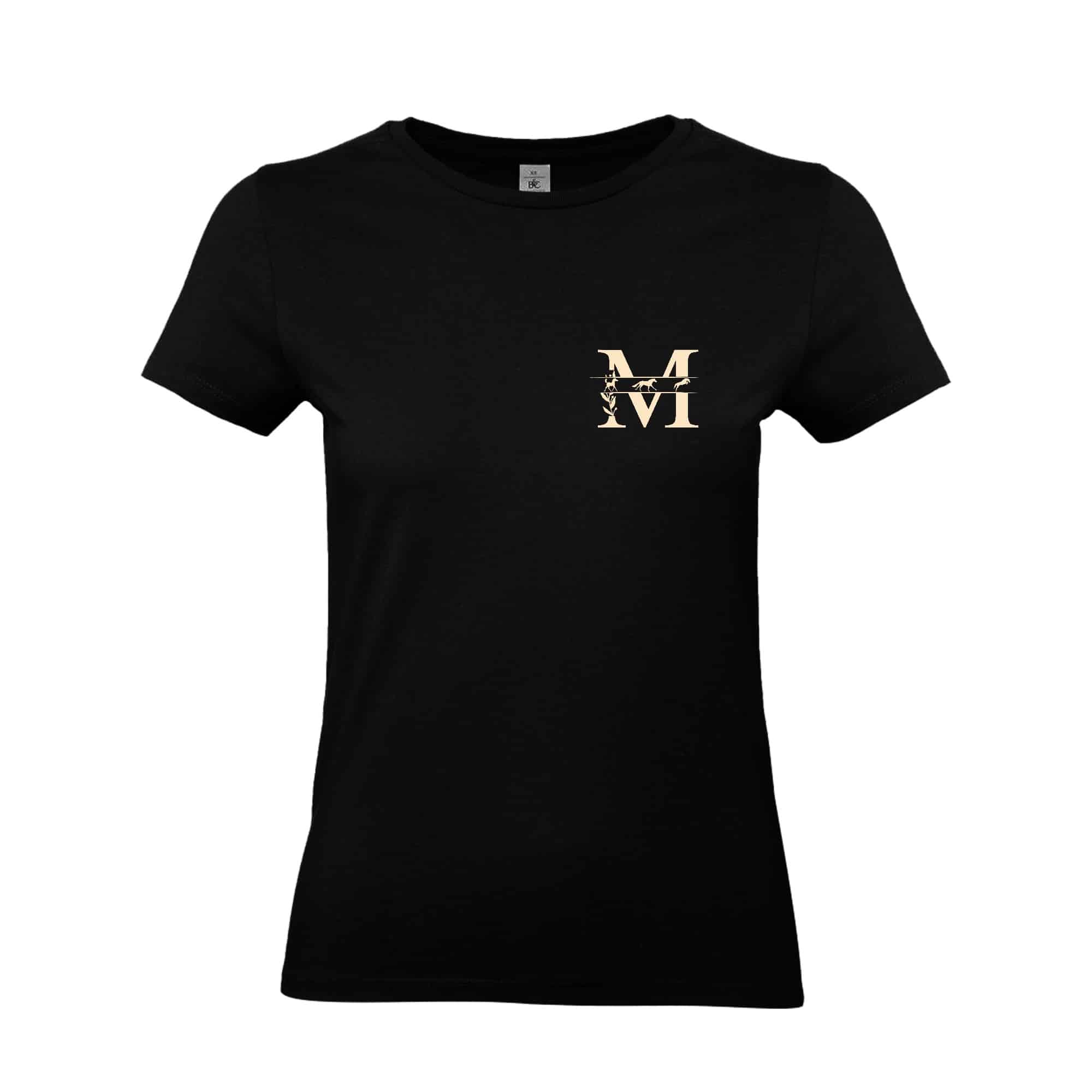 T-SHIRT (femme) - DOMAINE DE MERYS - Noir - BC04T