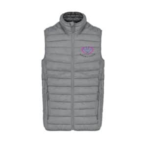 DOUDOUNE SANS MANCHES (femme) - Centre Equestre du Moulin d'Airion - Gris chiné - K6114