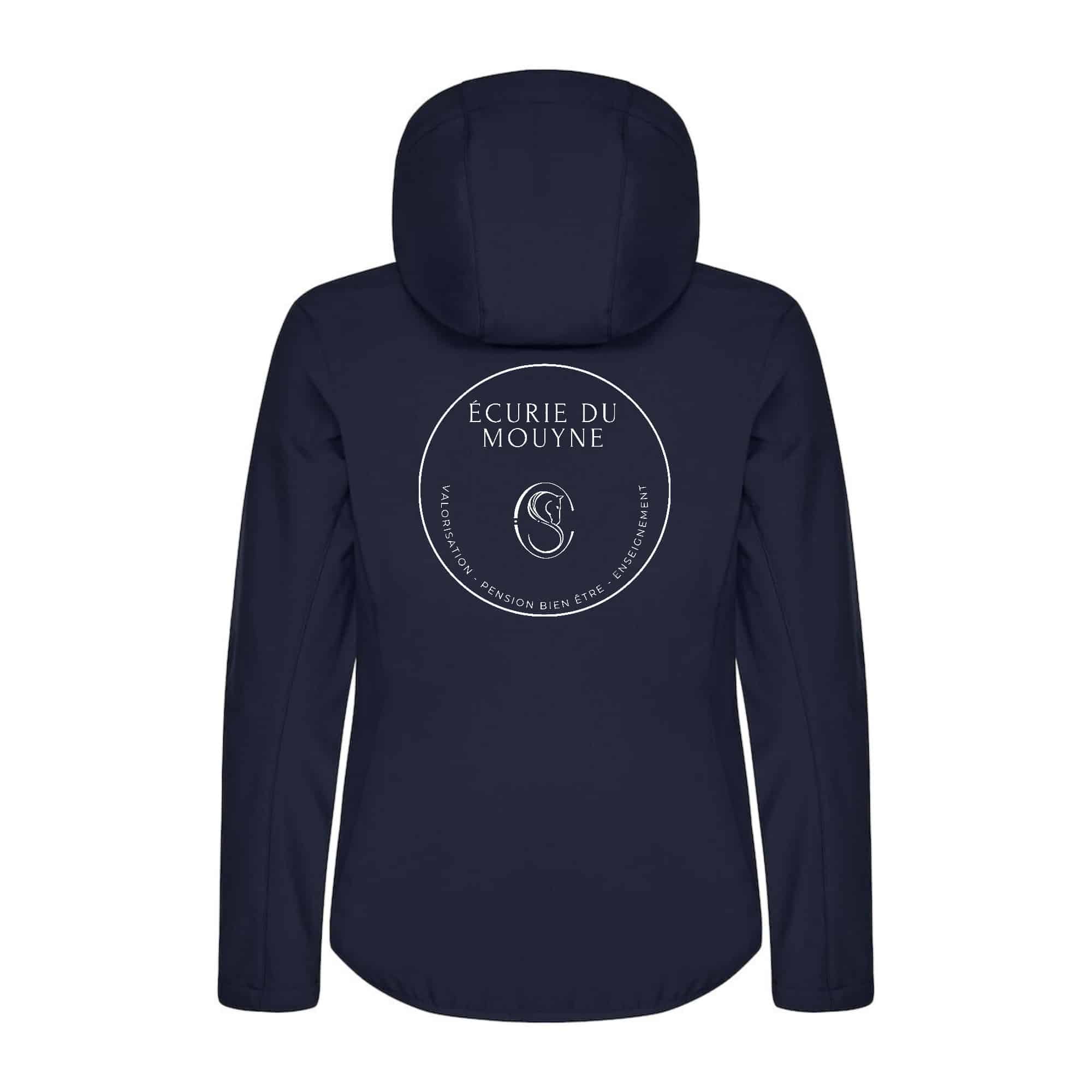 SOFTSHELL "Classic" (femme) - Ecurie du Mouyne - Navy - 0200917 – Image 3