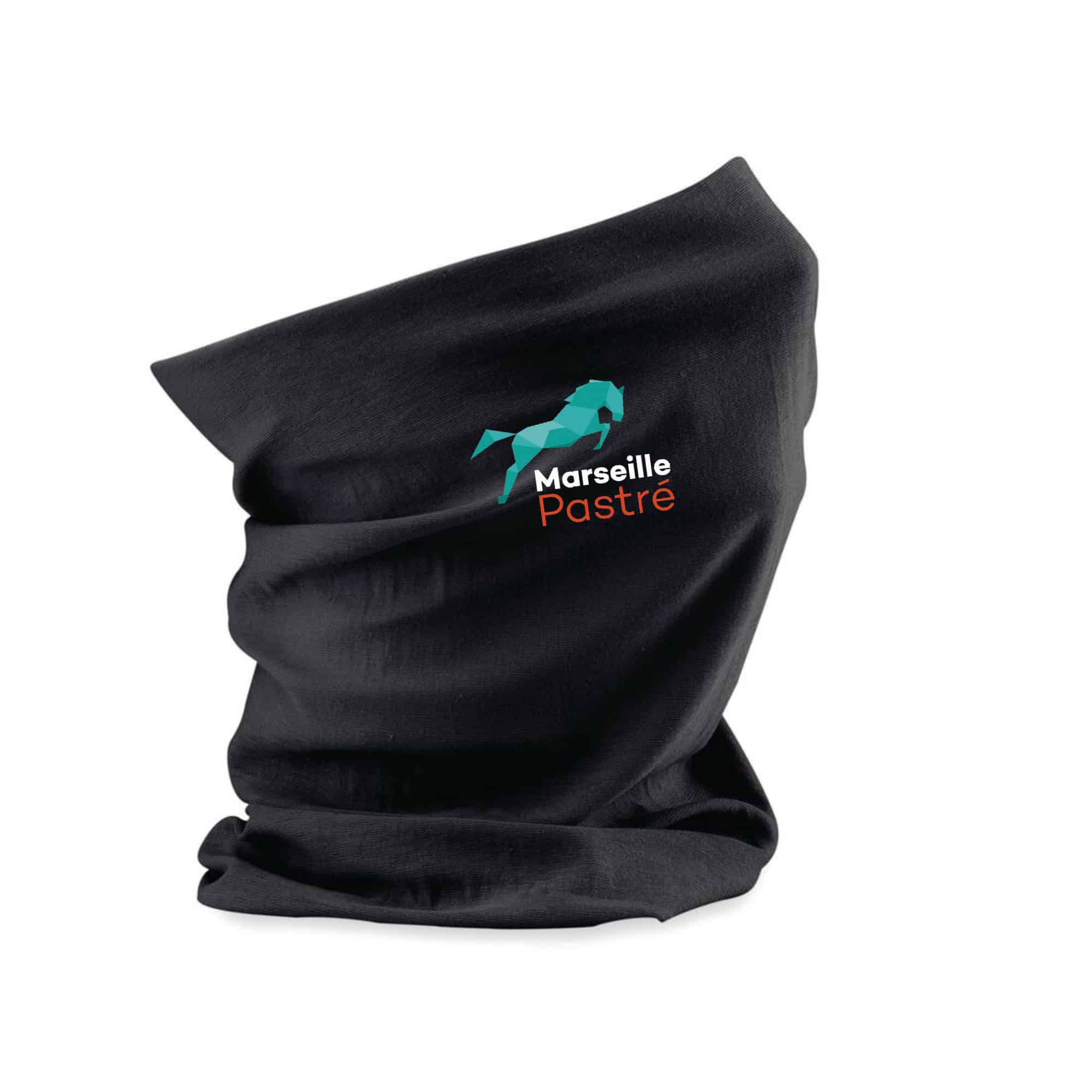 Cache cou - Centre équestre Marseille Pastré - Noir - BF900