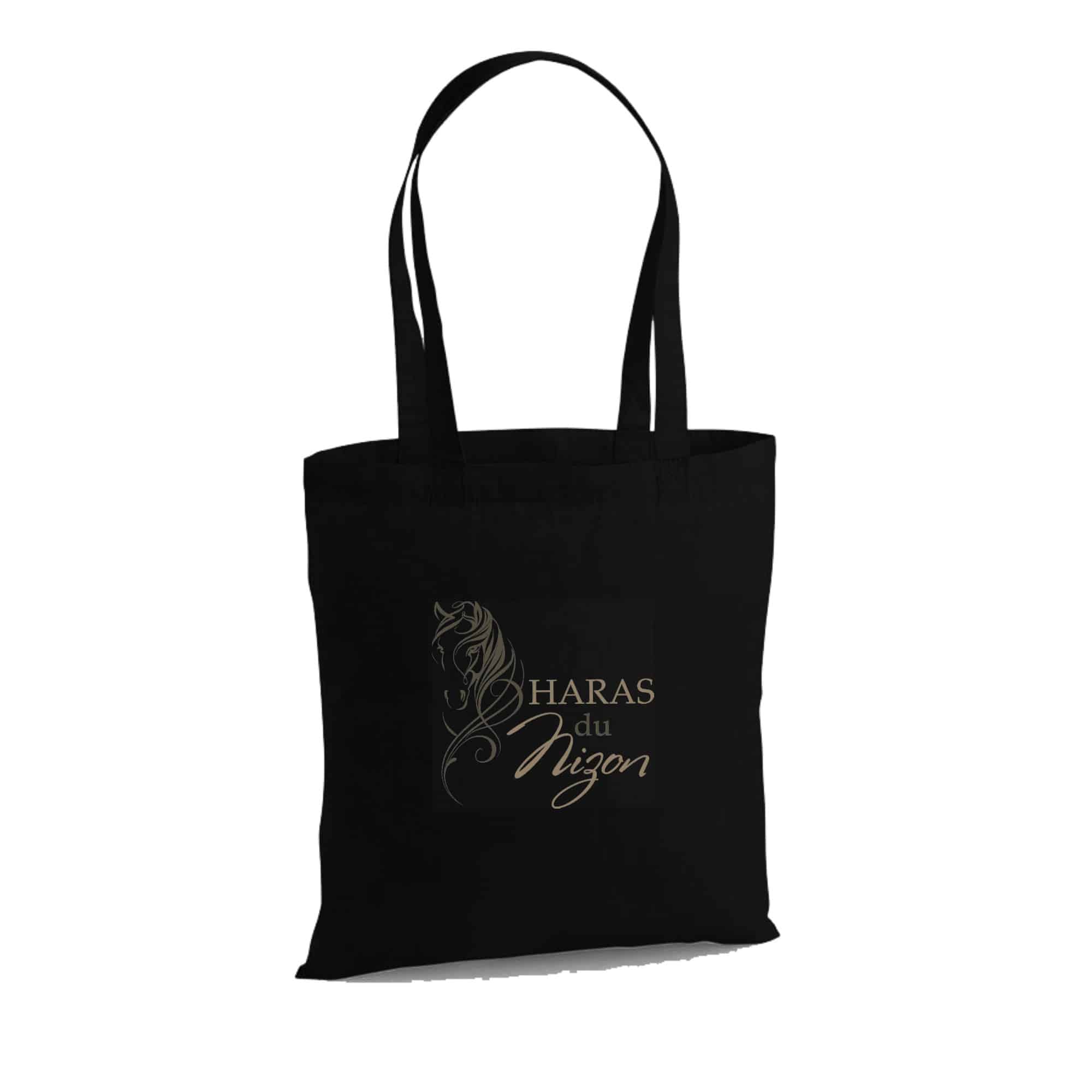 TOTE BAG - Haras du Nizon - Noir - WM101