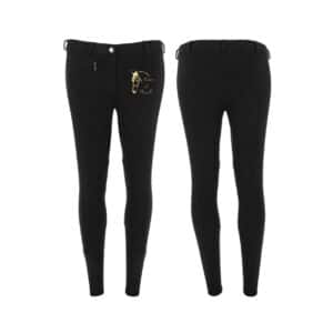 Pantalon d'équitation RIDING WORLD (enfant) - Ecuries de Nonville - Noir - 989070