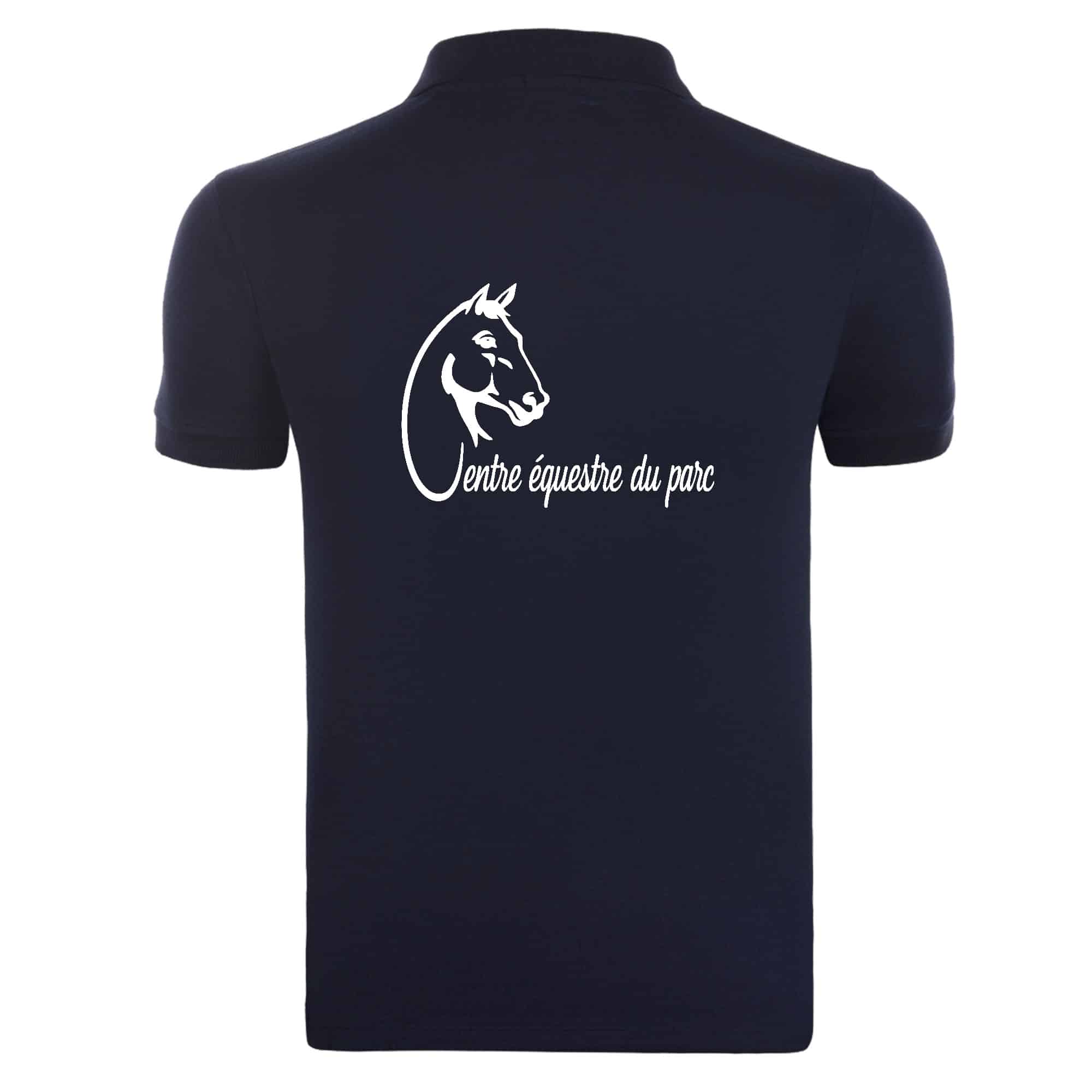 POLO (homme) - centre équestre du parc - Navy - BCID1 – Image 3