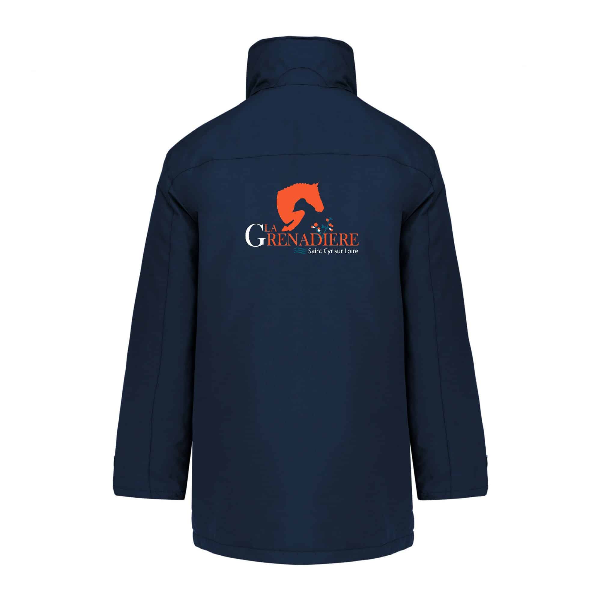 Parka (femme) - Centre équestre La Grenadière – Navy - K6108 – Image 3