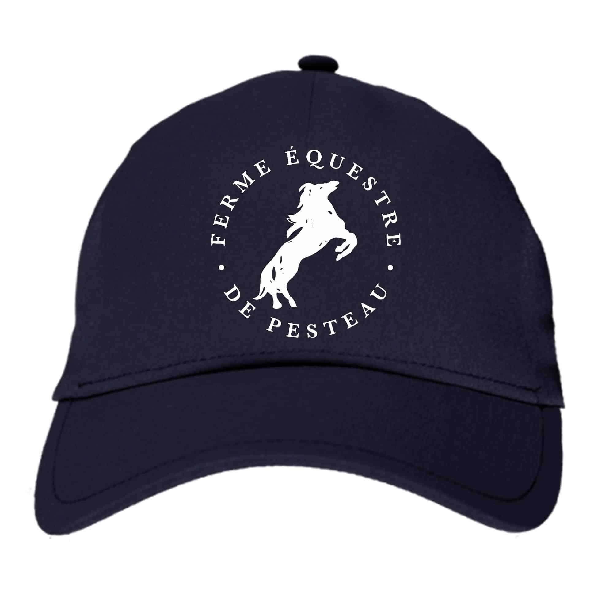 CASQUETTE - Ferme équestre de Pesteau - Navy - BF015