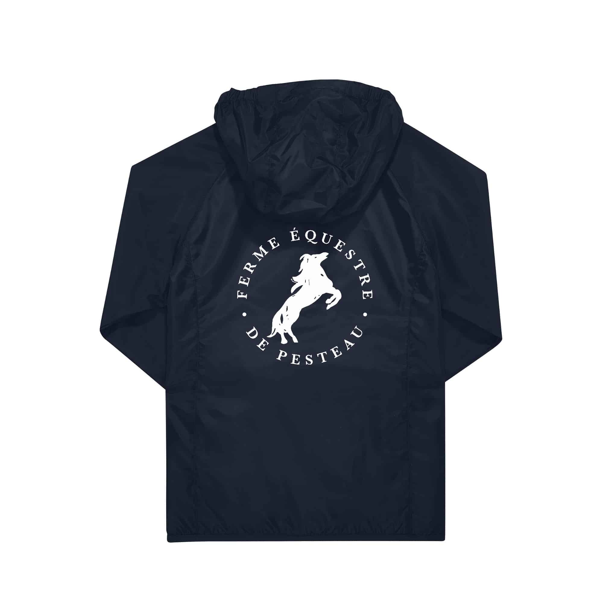 COUPE-VENT (enfant) - Ferme équestre de Pesteau - Navy - BC631 – Image 3