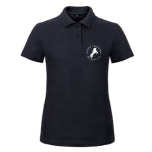 Polo premium (femme) - Ferme équestre de Pesteau - Navy - BCW463