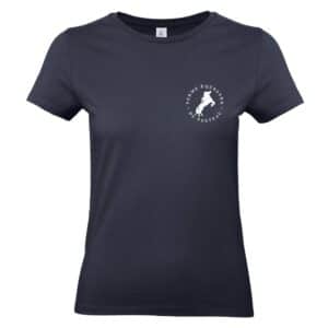 T-SHIRT (femme) - Ferme équestre de Pesteau - Navy - BC04T