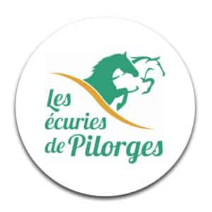 STICKER ROND - Les Écuries de Pilorges - STI001