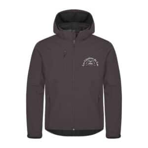 SOFTSHELL "Classic" (homme) - Les crinieres du lac - Gris Anthracite - 0200912