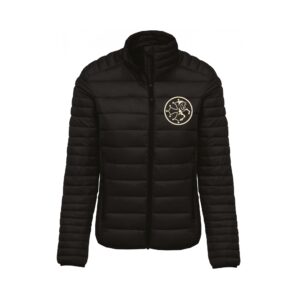 DOUDOUNE AVEC MANCHES (femme) - centre équestre de saint félix - Noir - K6121