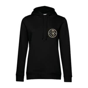 SWEAT A CAPUCHE (femme) – centre équestre de saint félix - Noir - BCW34B