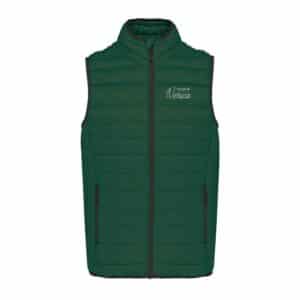 DOUDOUNE SANS MANCHES (femme) -  élevage nerica – Vert Foret - K6114