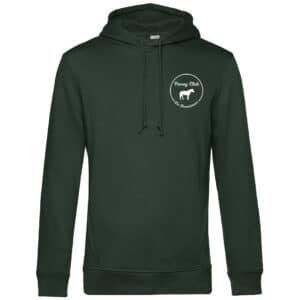 SWEAT A CAPUCHE (enfant) - Poney Club De Brevonnes - Vert foret - K477