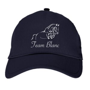 CASQUETTE - Team Blanc - Navy - BF015