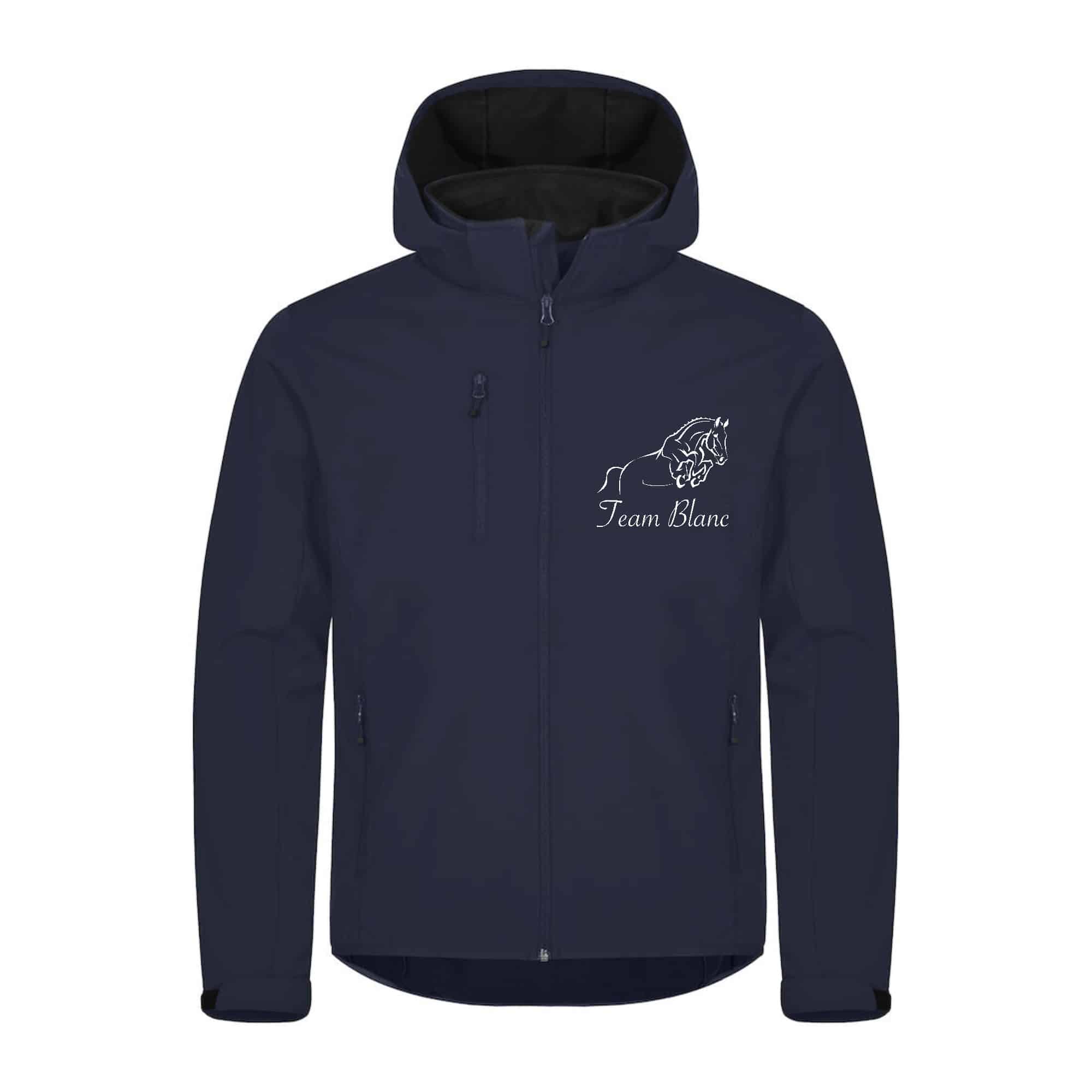 SOFTSHELL "Classic" (homme) - Team Blanc - Navy - 0200912