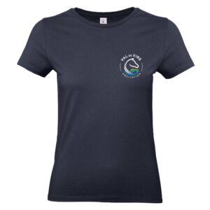 T-SHIRT (femme) - Val de Vire Equitation - Navy - BC04T