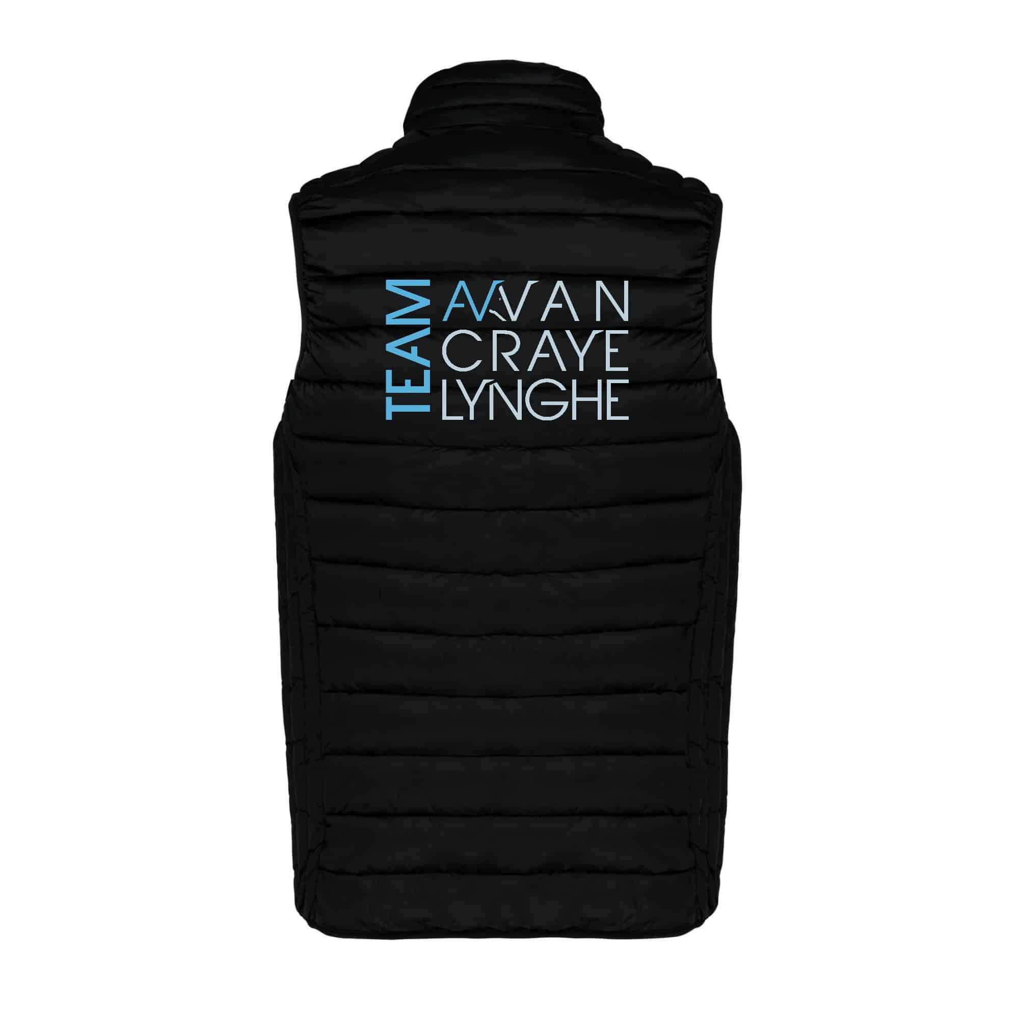 DOUDOUNE SANS MANCHES (enfant) - EARL ECURIES VANCRAYELYNGHE - Noir - K6115 – Image 3