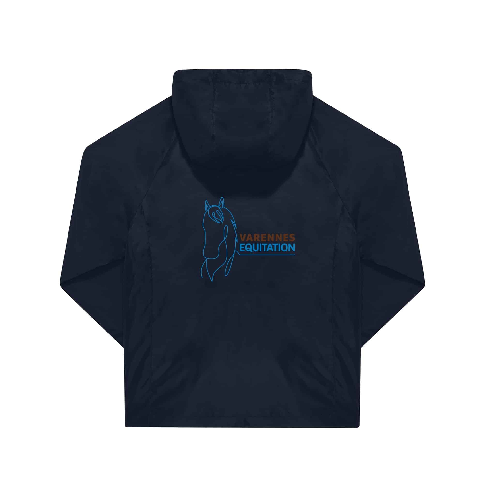 COUPE-VENT (unisexe) - Varennes Équitation - Navy - BC630 – Image 3